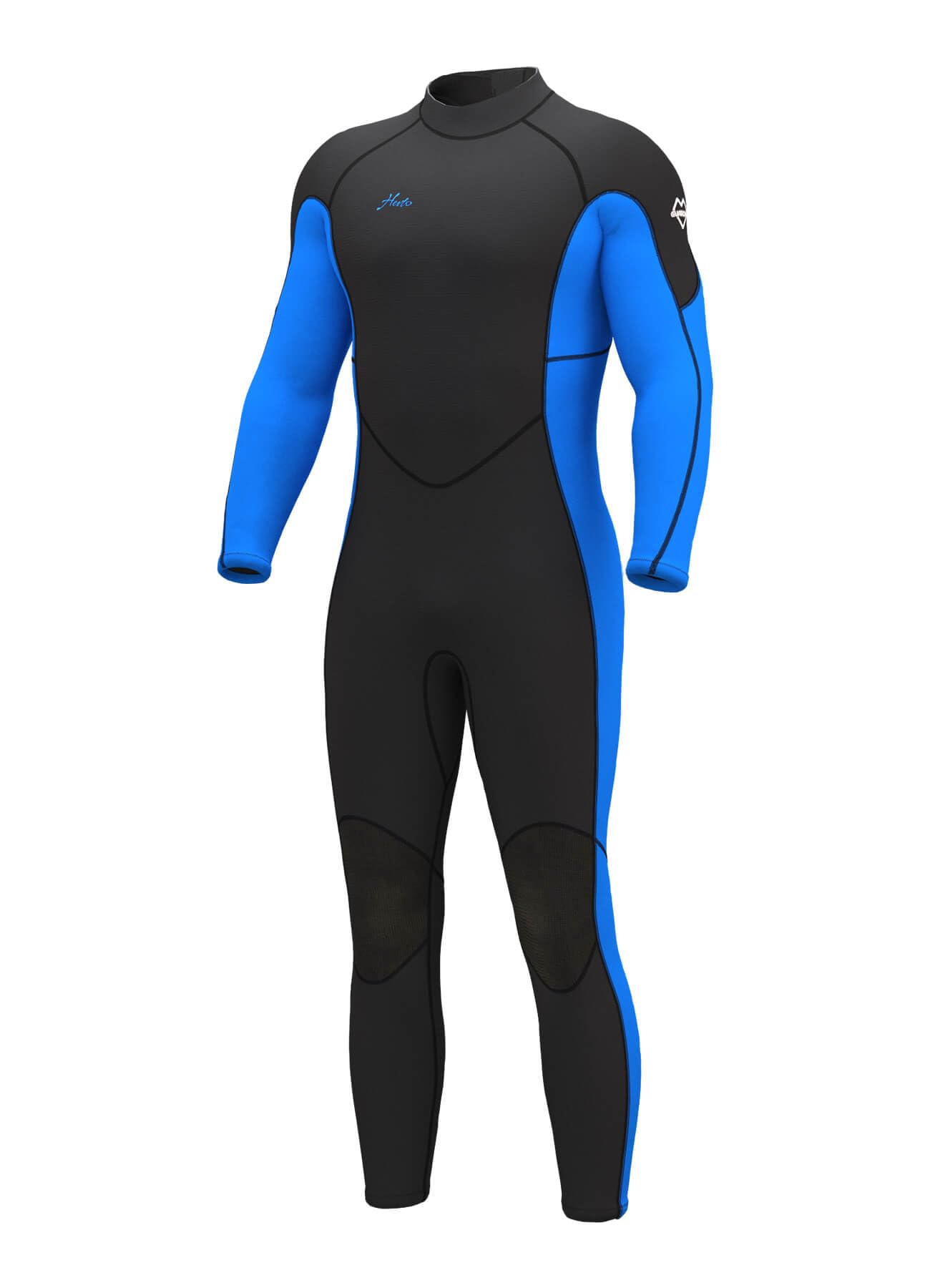 Professional Diving Equipment Wholesale 3mm Men’s Jumpsuit, Camouflage Blue