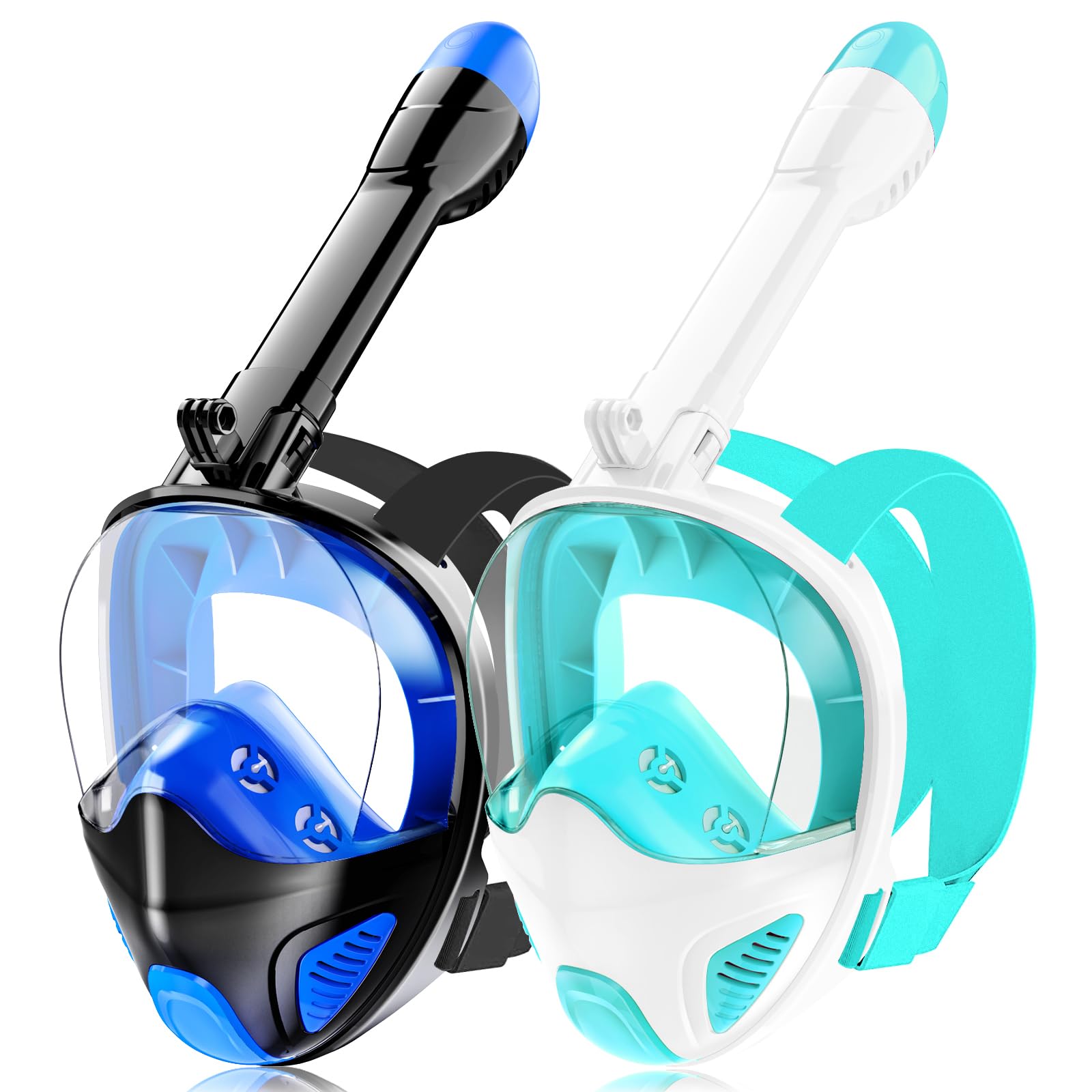 Máscara de snorkel de cara completa para adultos adolescentes