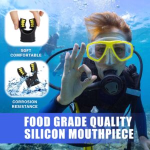 diving mouthpiece detail