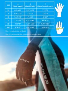 diving gloves detail