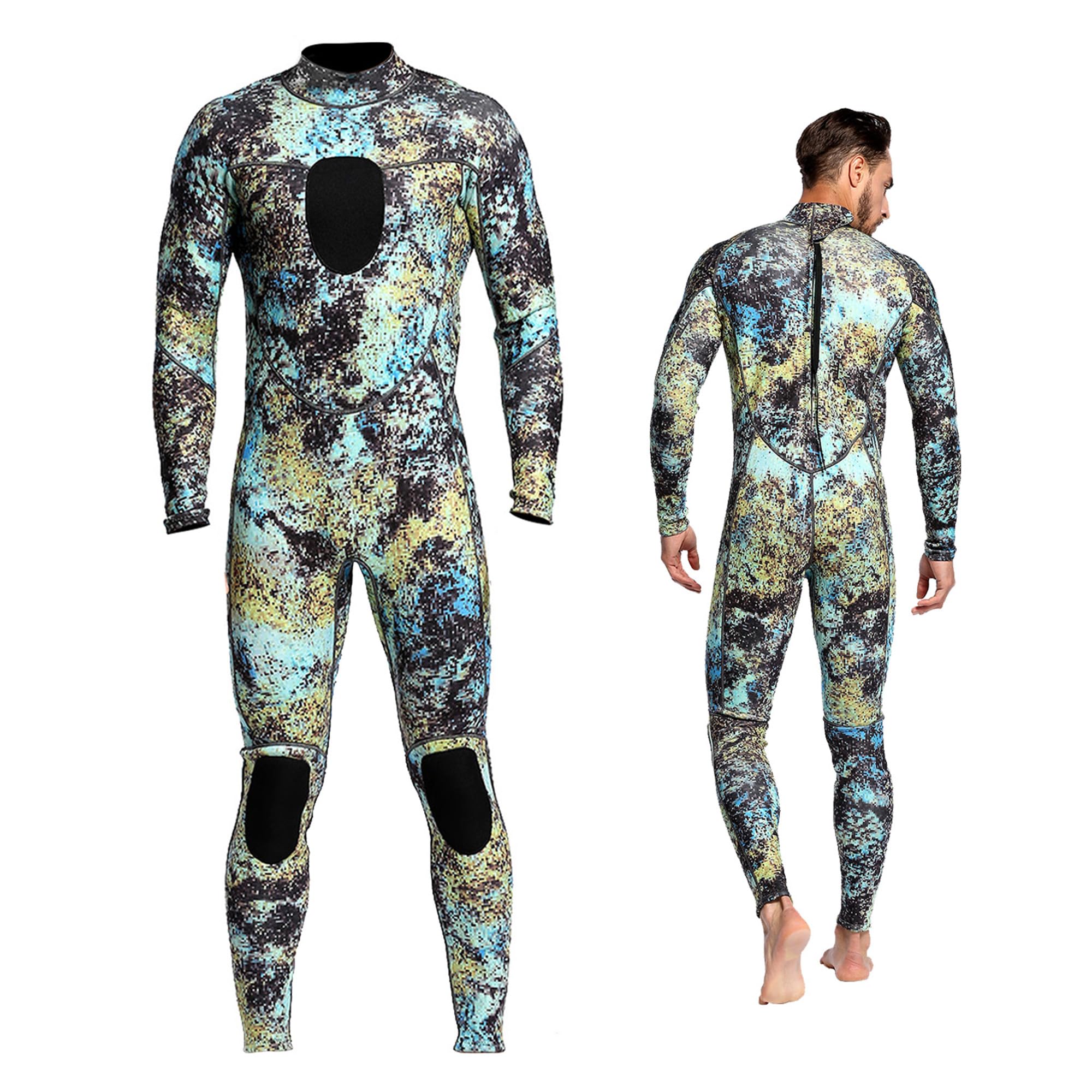 Escafandra de neopreno para hombre Camo Neopreno Scuba